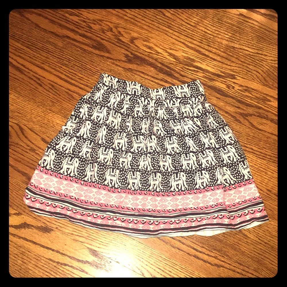 Elephant design skirt
